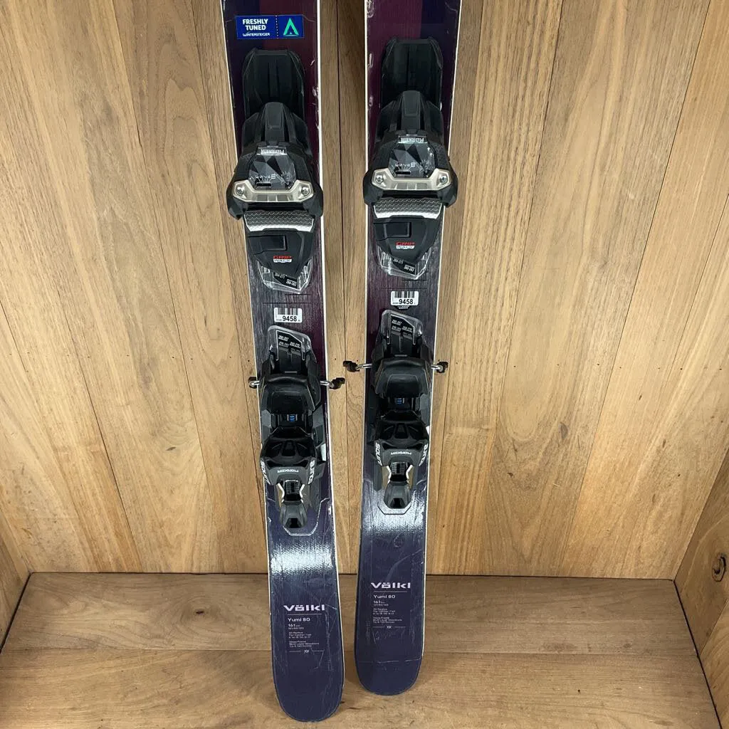 2023 Volkl Yumi 80 w/ Marker Squire 11 Demo Bindings
