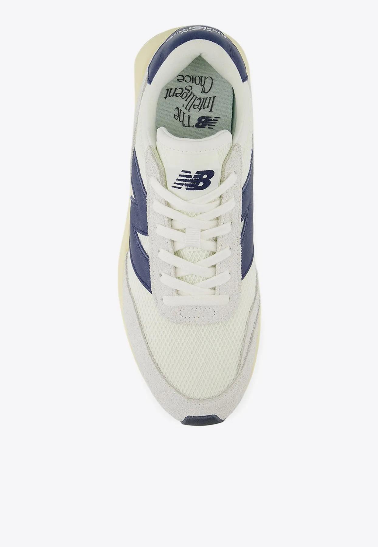 327 Low-Top Sneakers in NB Navy with Sea Salt