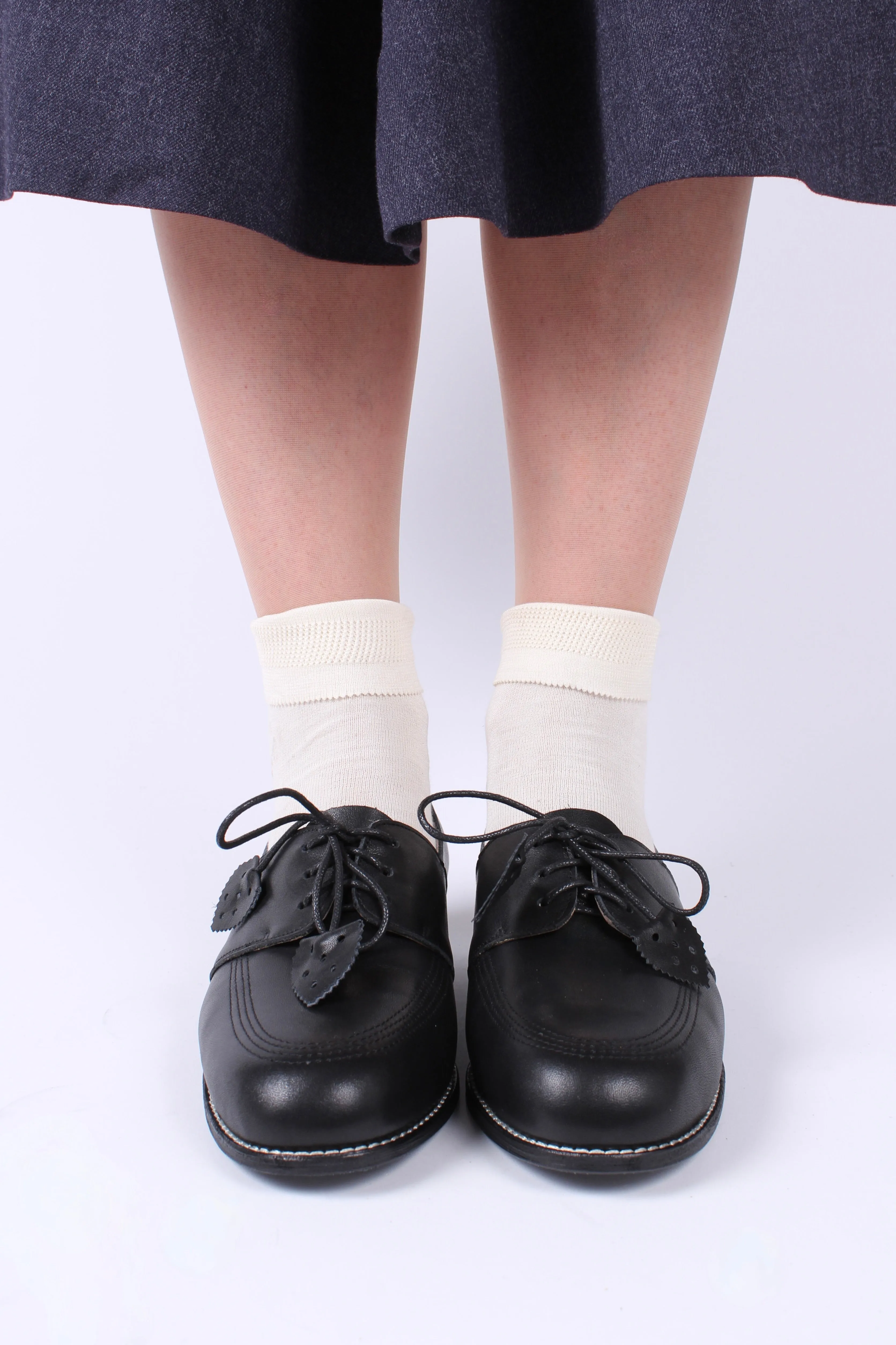 40s Everyday Derby shoe - Black - Billie