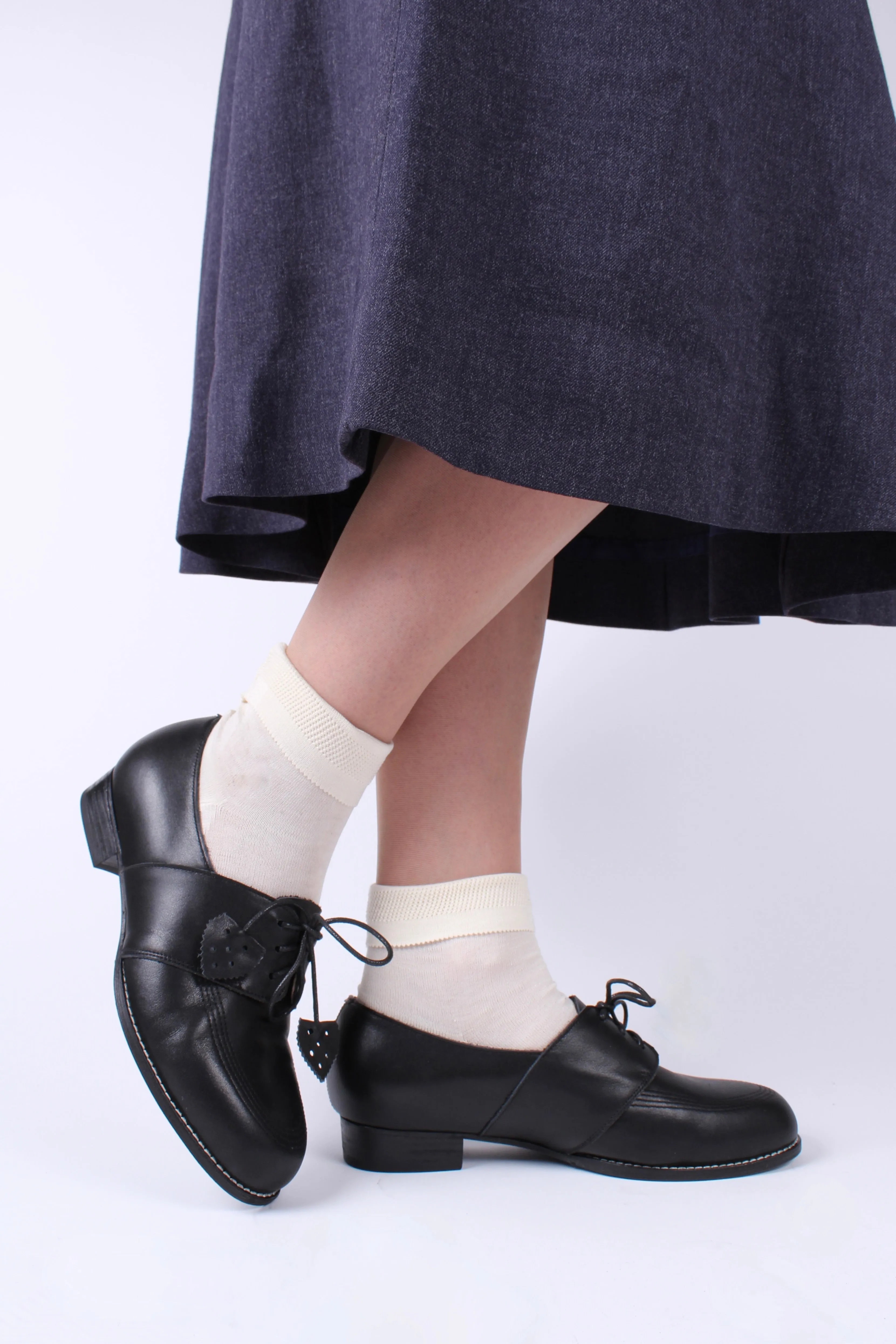 40s Everyday Derby shoe - Black - Billie