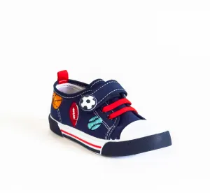 AC Boy's Dark Blue Sneakers | 595/21-DB