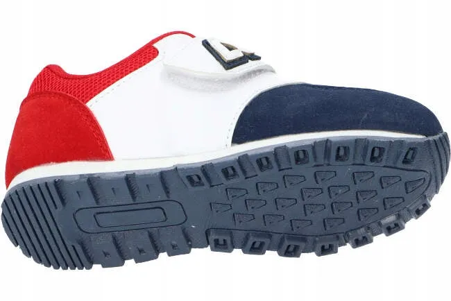 AC Boys' Navy - White - Red Sneakers | 224/22