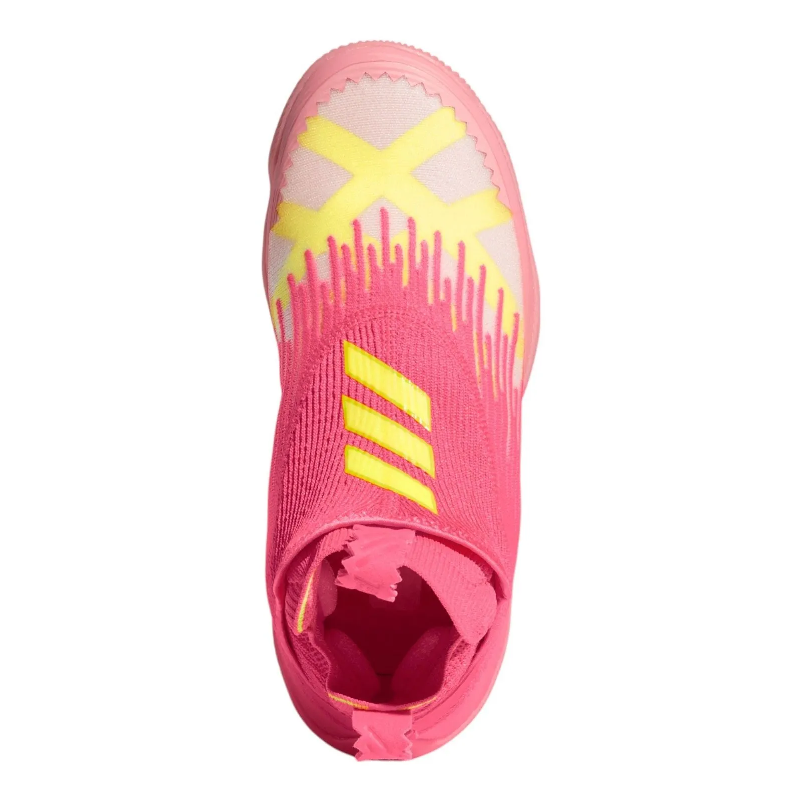 adidas N3XT L3V3L Futurenatural Basketball Shoes - Signal Pink / Team Solar Yellow