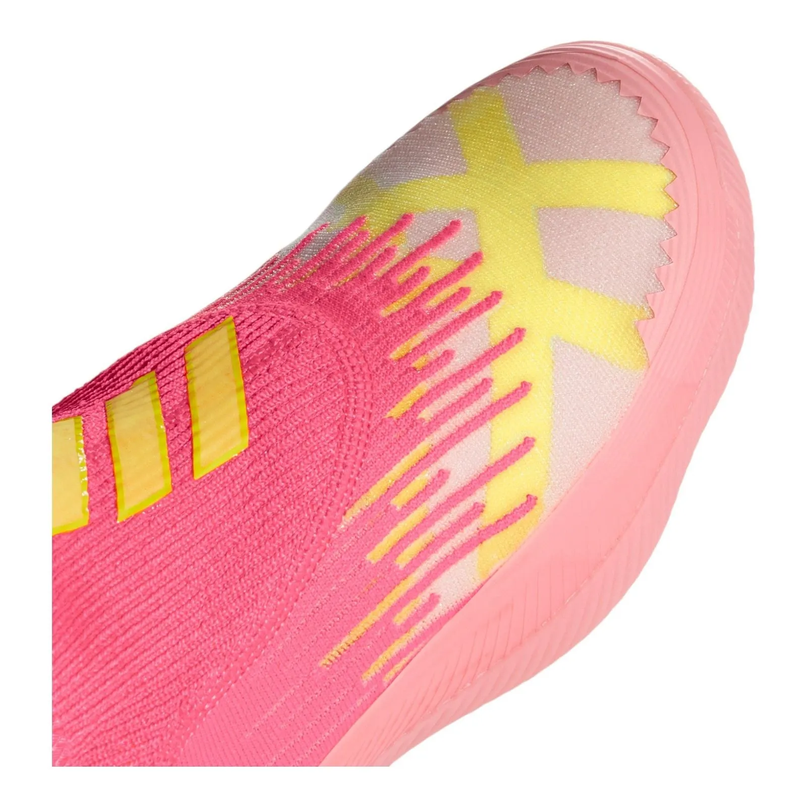adidas N3XT L3V3L Futurenatural Basketball Shoes - Signal Pink / Team Solar Yellow