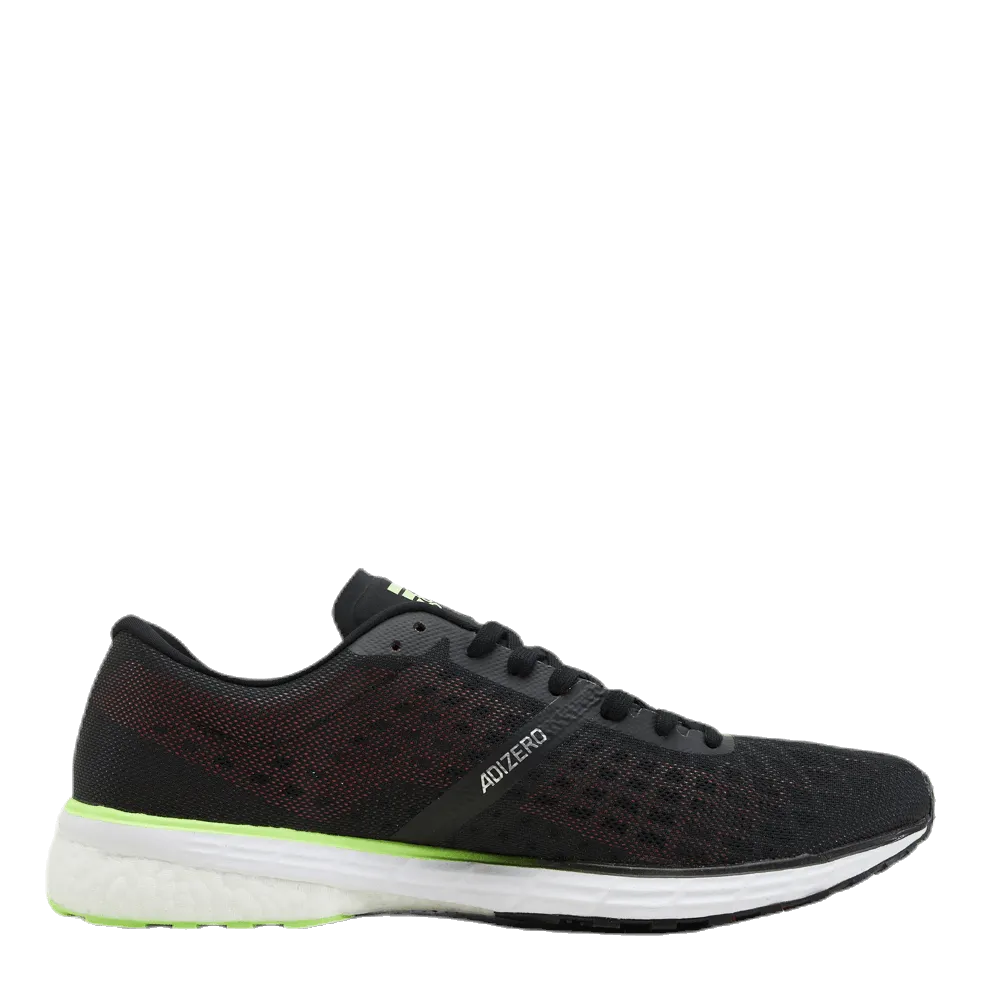 Adizero Adios 5 Shoes Core Black / Core Black / Signal Green