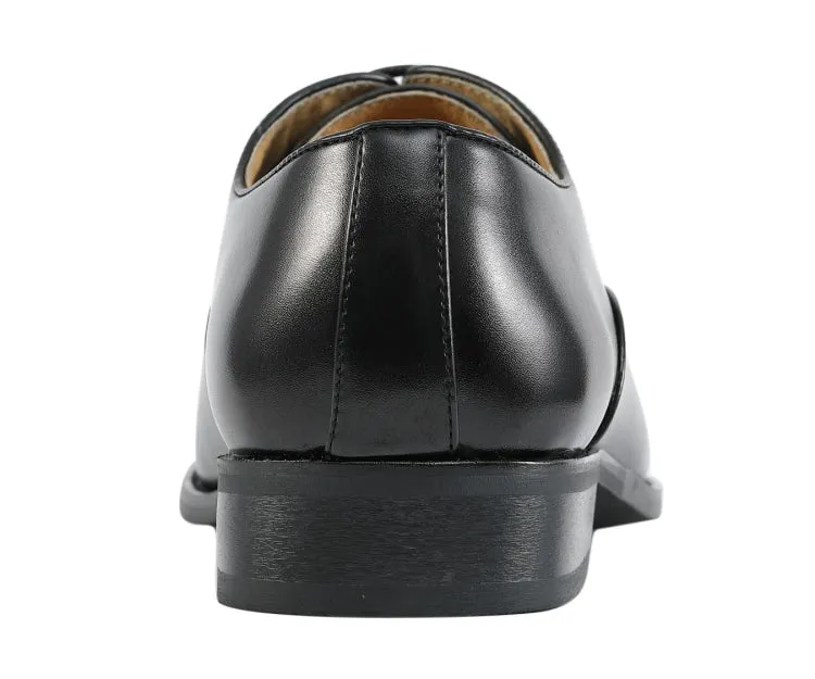 Amali Shoes Conrad Black Oxfords Men’s Pu Leather