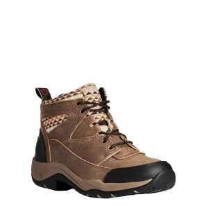 Ariat® Women's Terrain Brown Bomber Aztec Brown Boots 10033925