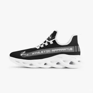 ATHLETIC APPARATUS V2 BOUNCE MESH KNIT SNEAKERS - BLACK