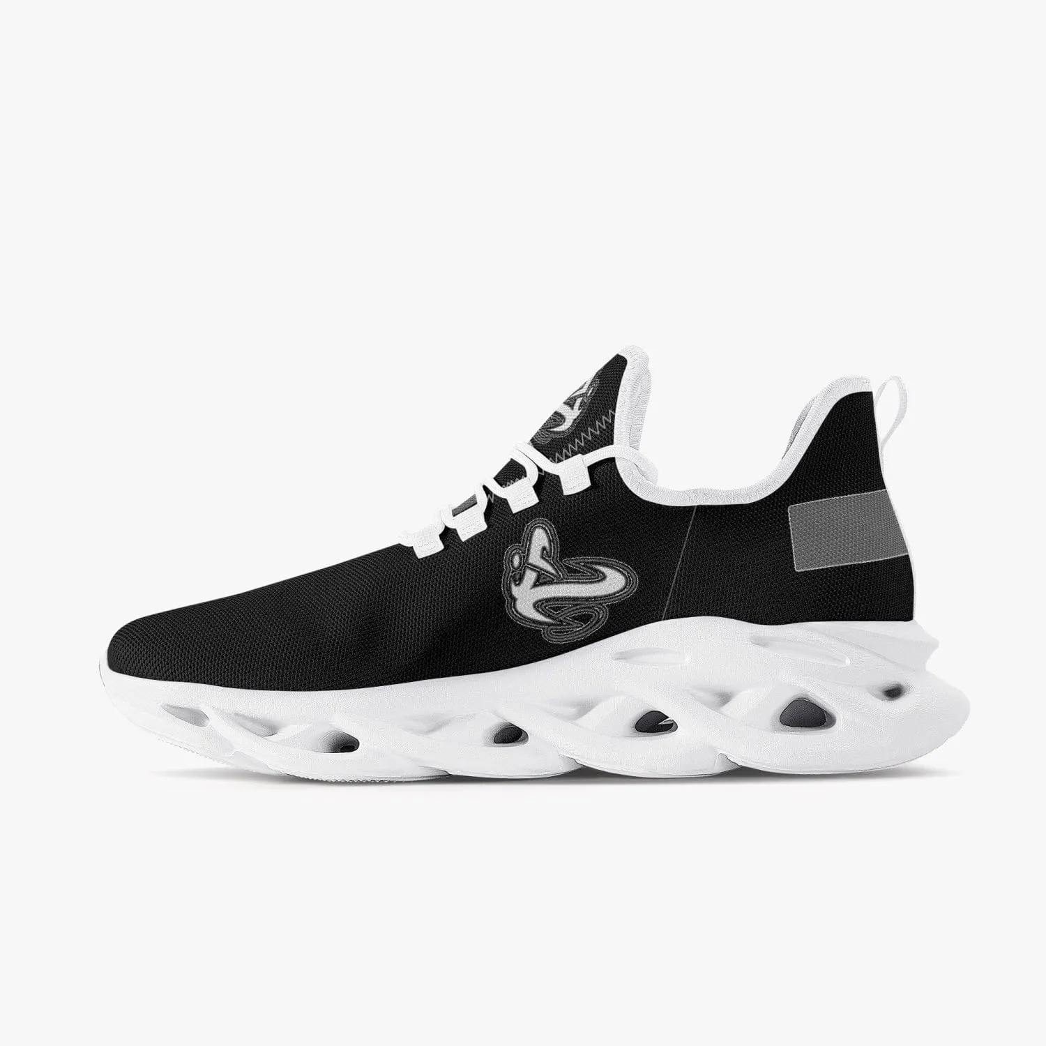 ATHLETIC APPARATUS V2 BOUNCE MESH KNIT SNEAKERS - BLACK