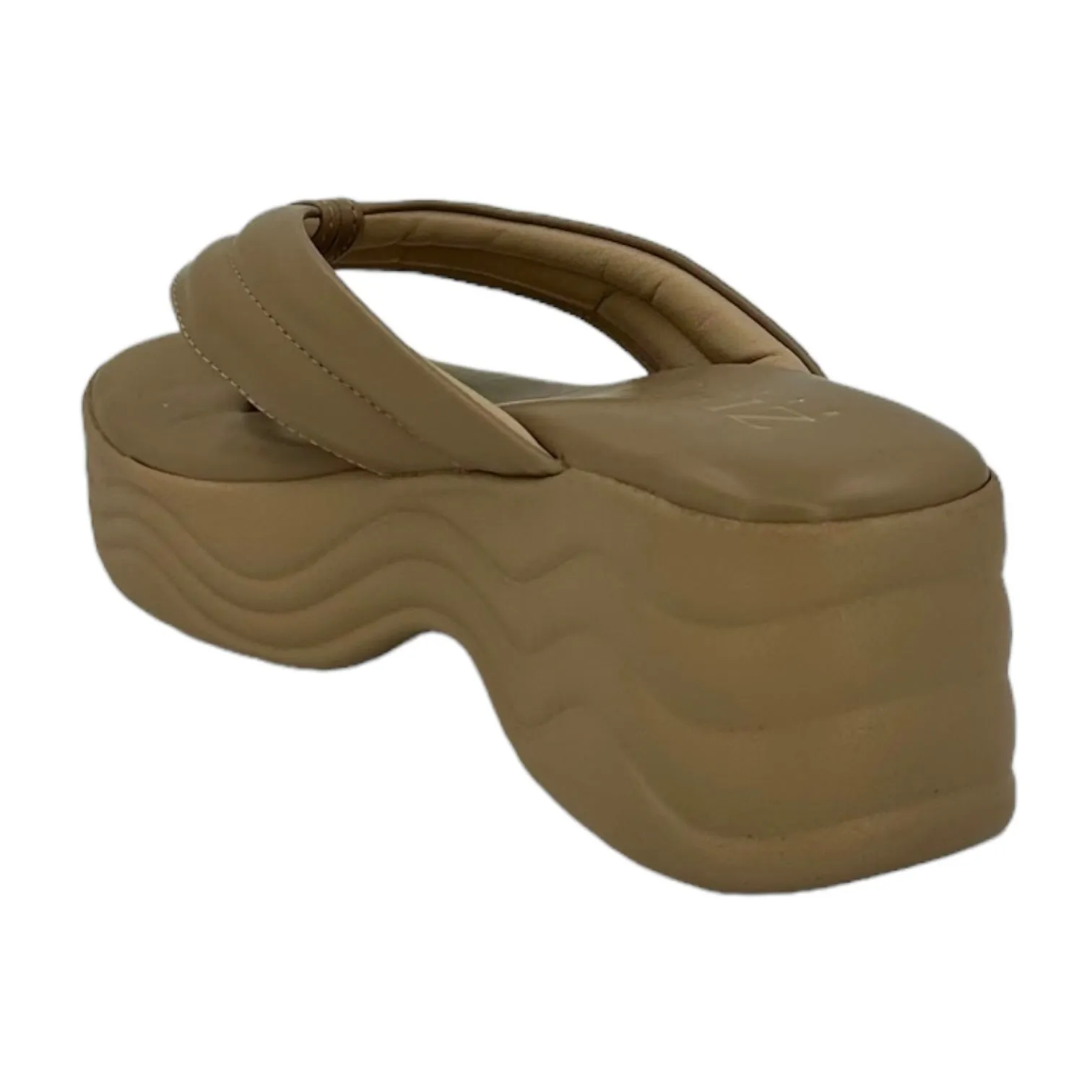 Beige Classic Platforms