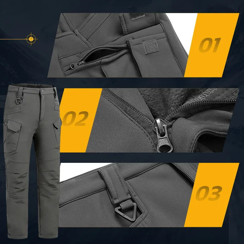 Bestseller-49%kortingHeren Outdoor Hiking Waterdichte Warme Broek