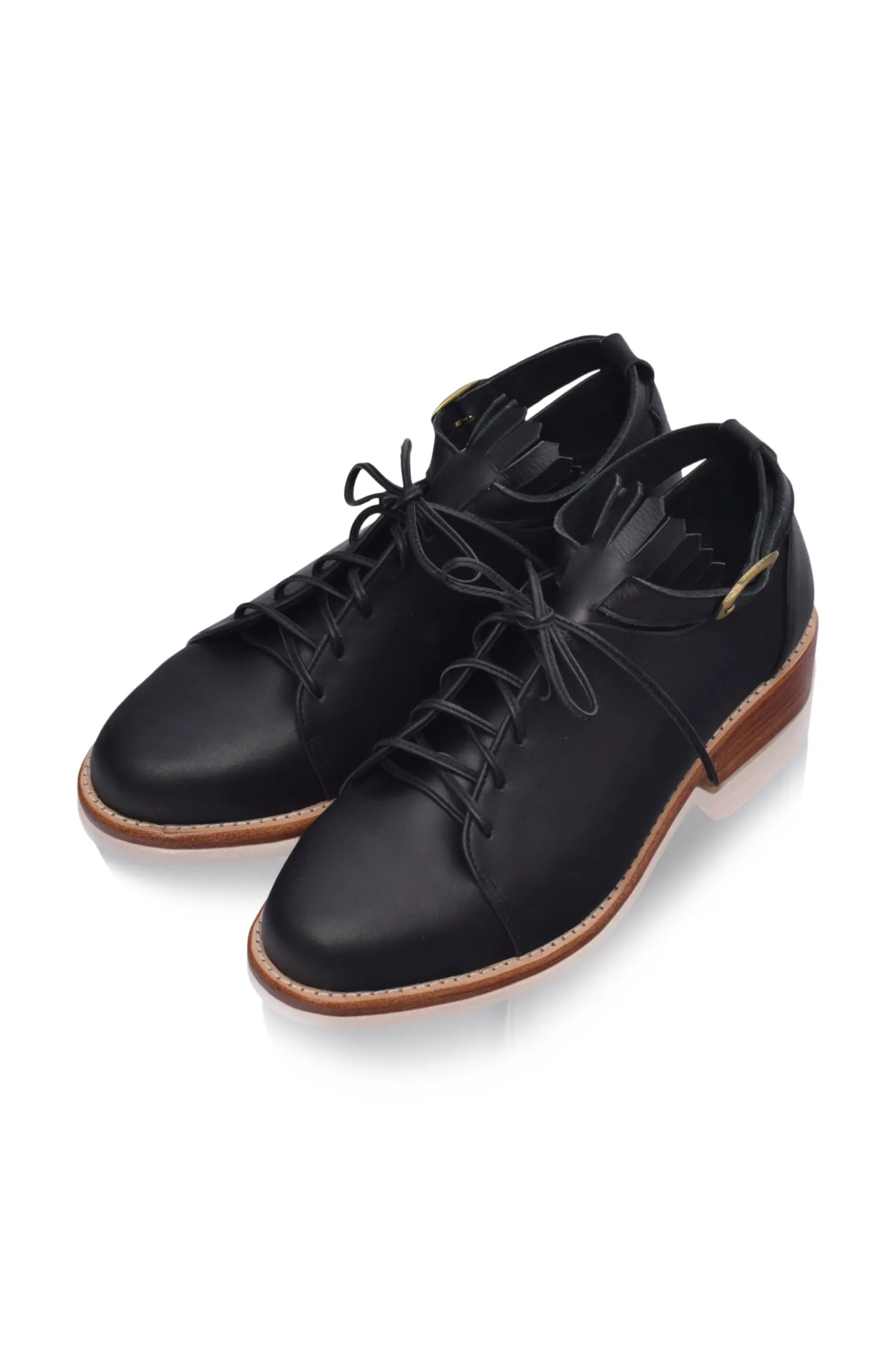 Boston Leather Oxfords by ELF