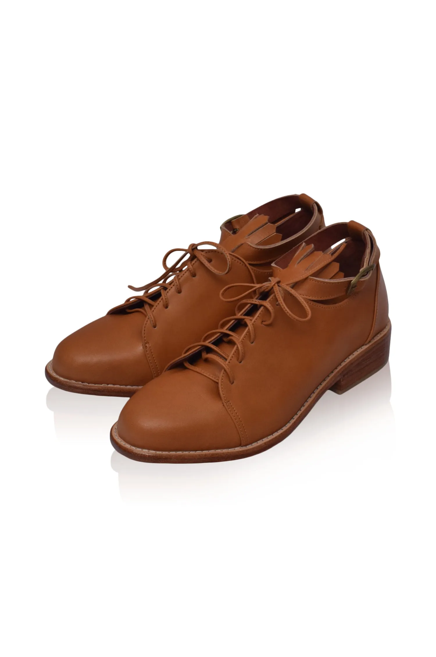 Boston Leather Oxfords by ELF