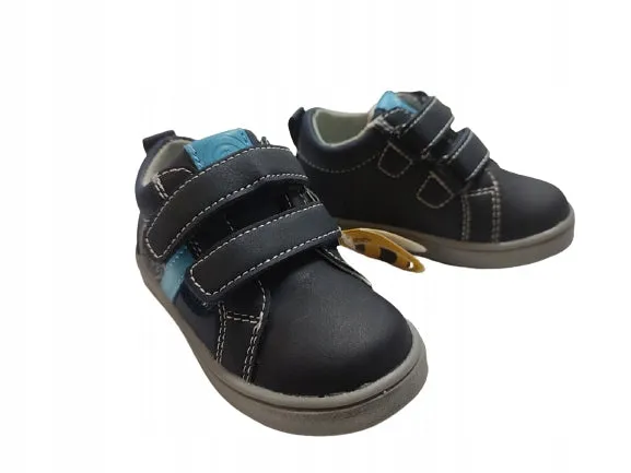 Boys' Navy Blue Sneakers with Star Print | P548BLUE/BLUE