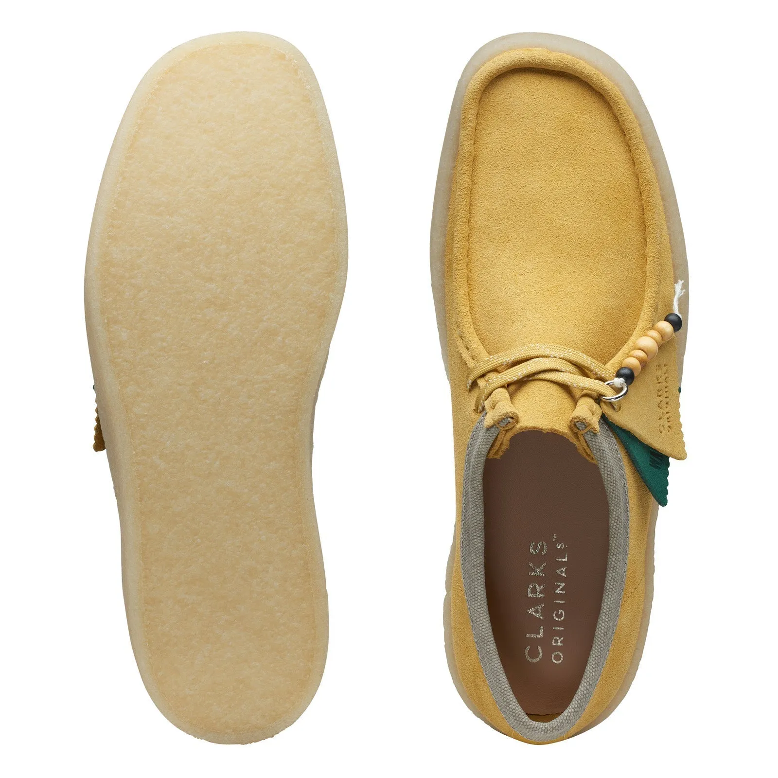 Clarks Originals Wallabee Cup Men's Yellow Suede 26170044