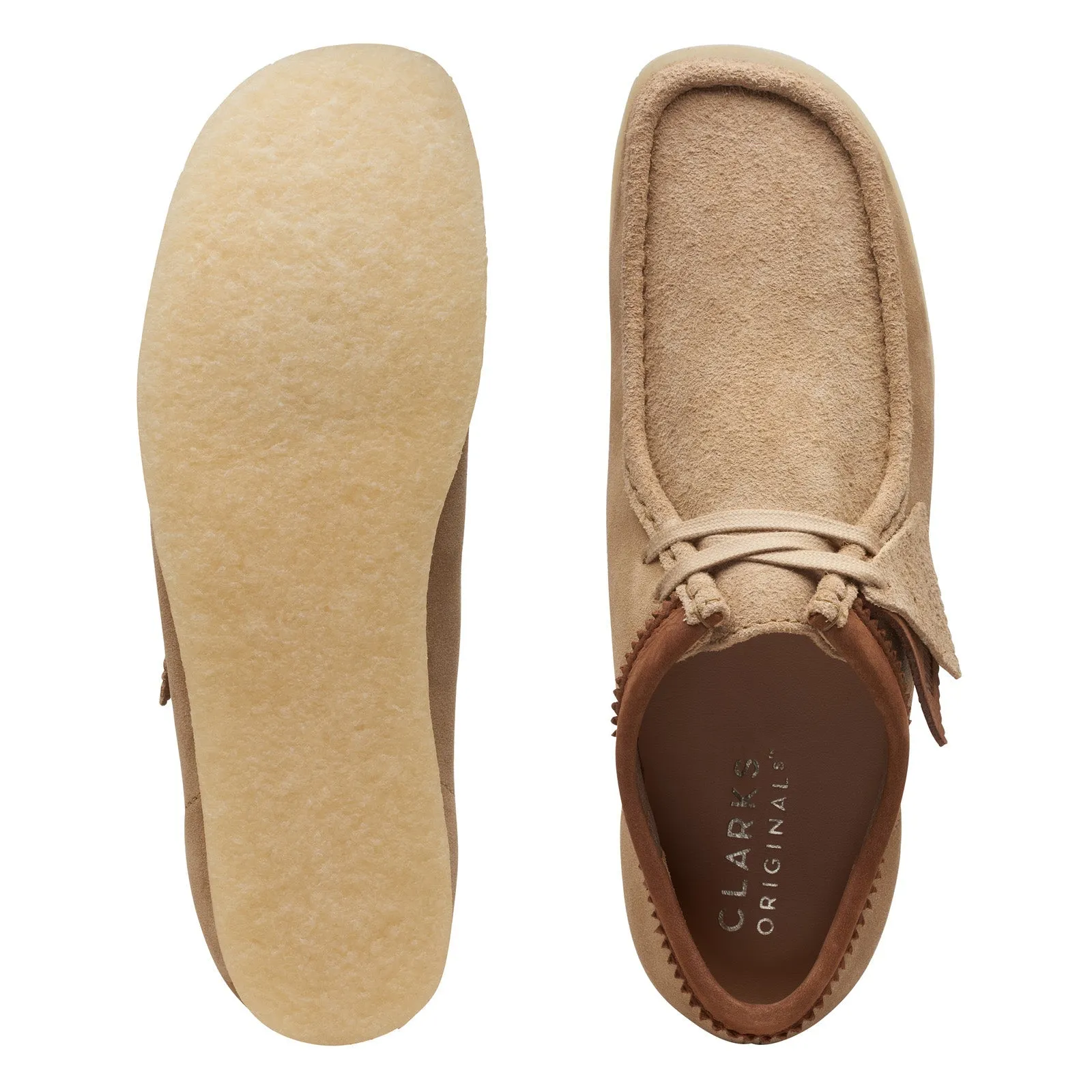 Clarks Originals Wallabee Low Men's Brown Sand Stone Combi Suede 26170538