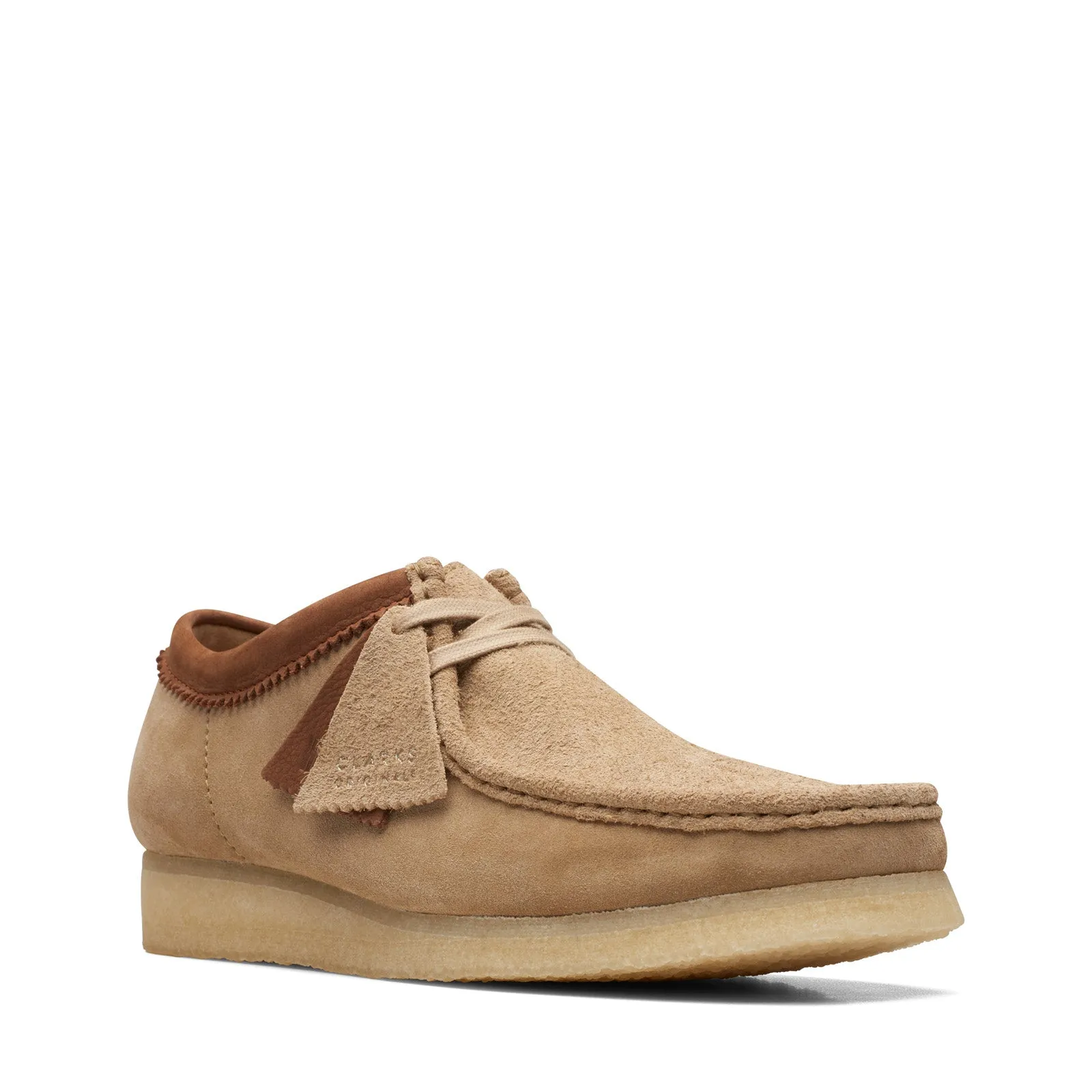 Clarks Originals Wallabee Low Men's Brown Sand Stone Combi Suede 26170538