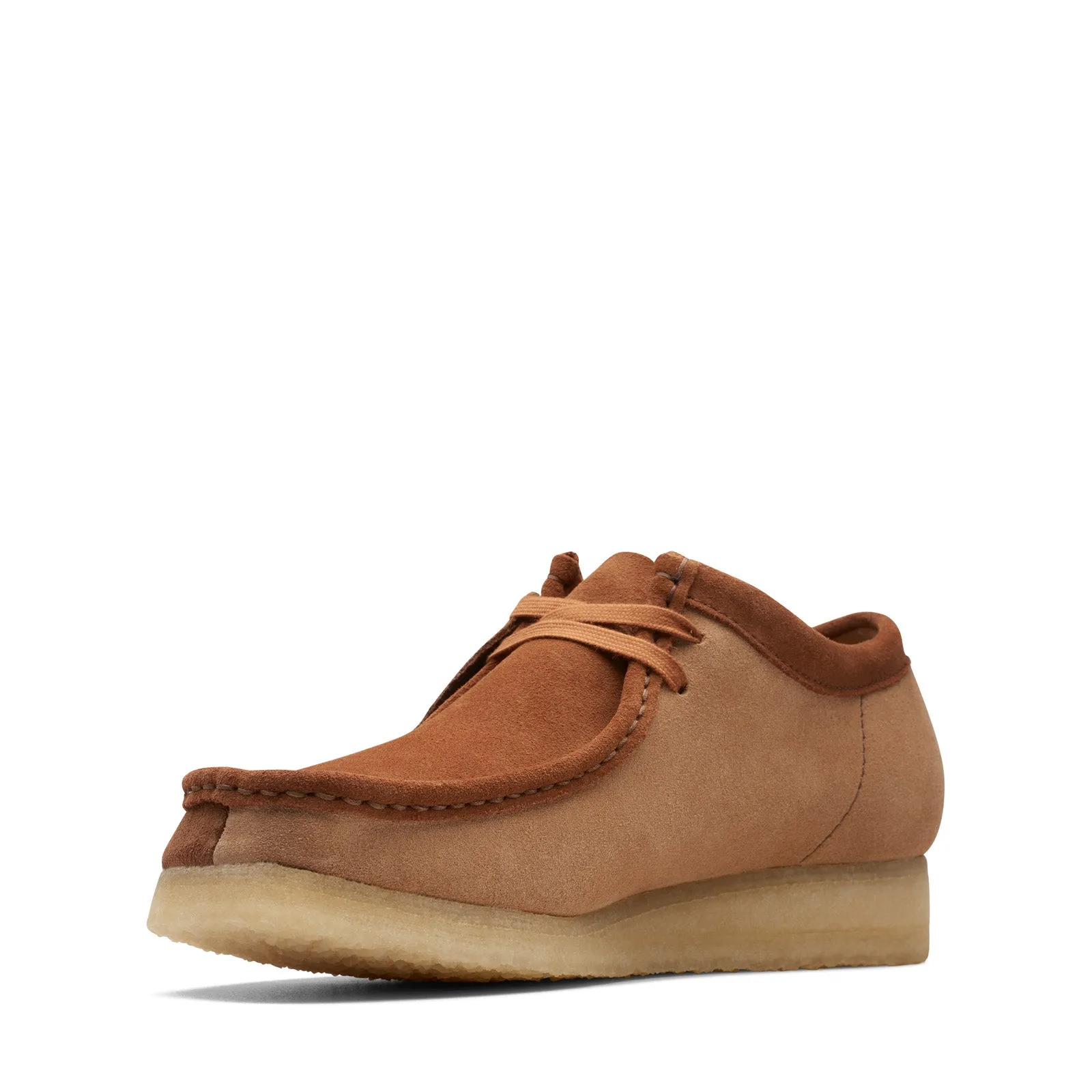 Clarks Originals Wallabee Low Men's Cola Combi Brown Suede 26172397