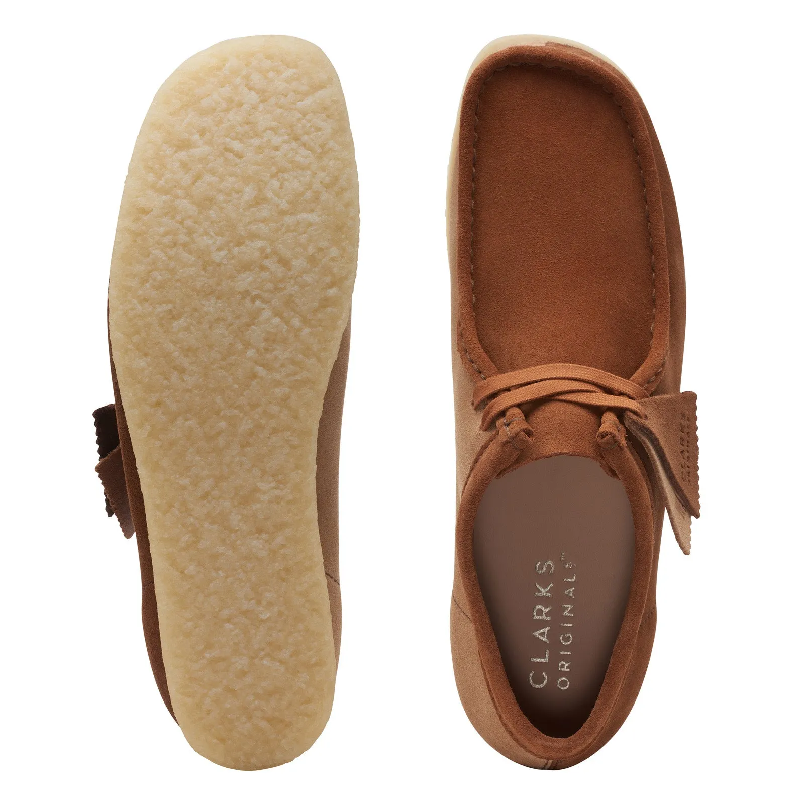 Clarks Originals Wallabee Low Men's Cola Combi Brown Suede 26172397