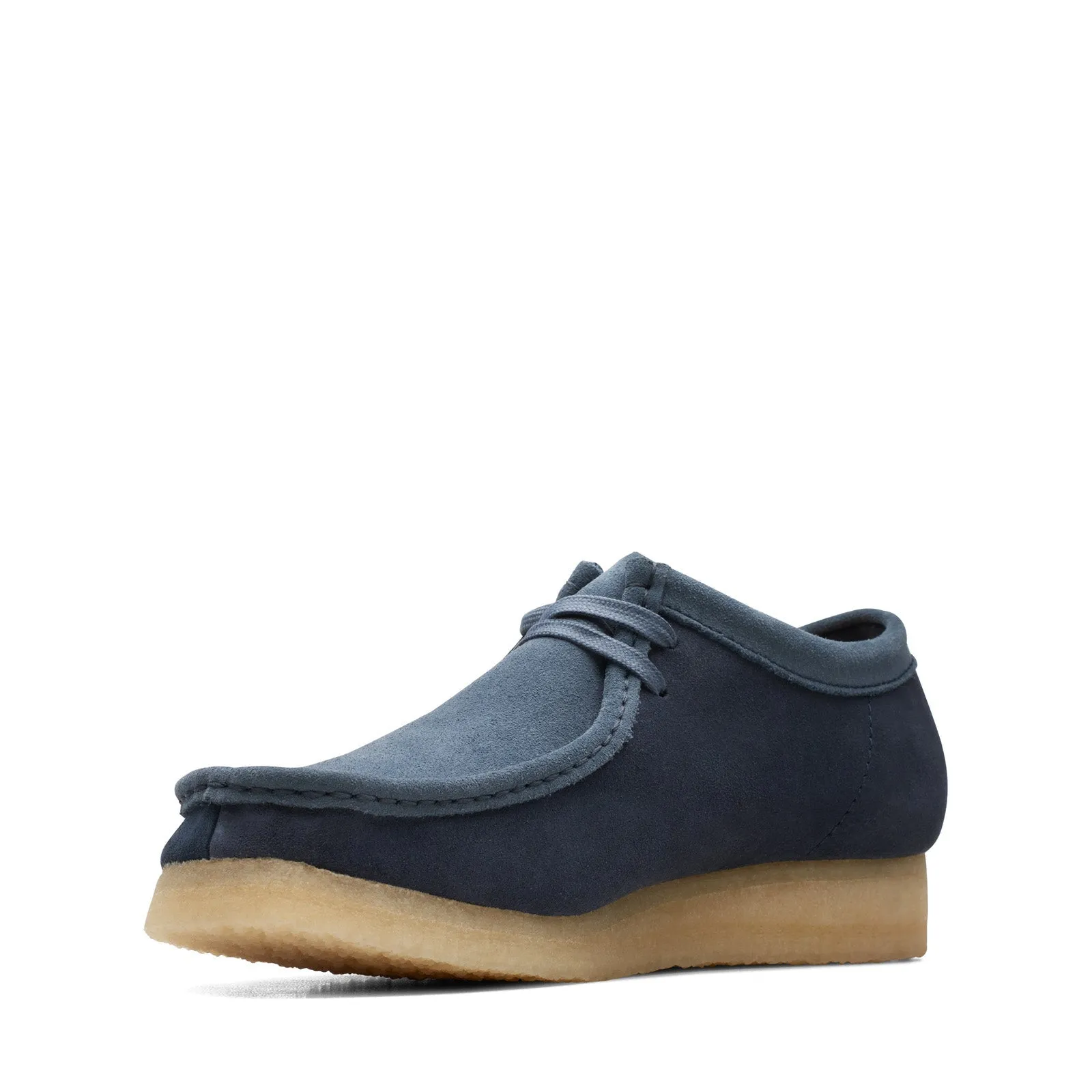 Clarks Originals Wallabee Low Men's Navy Blue Combi Suede 26172398