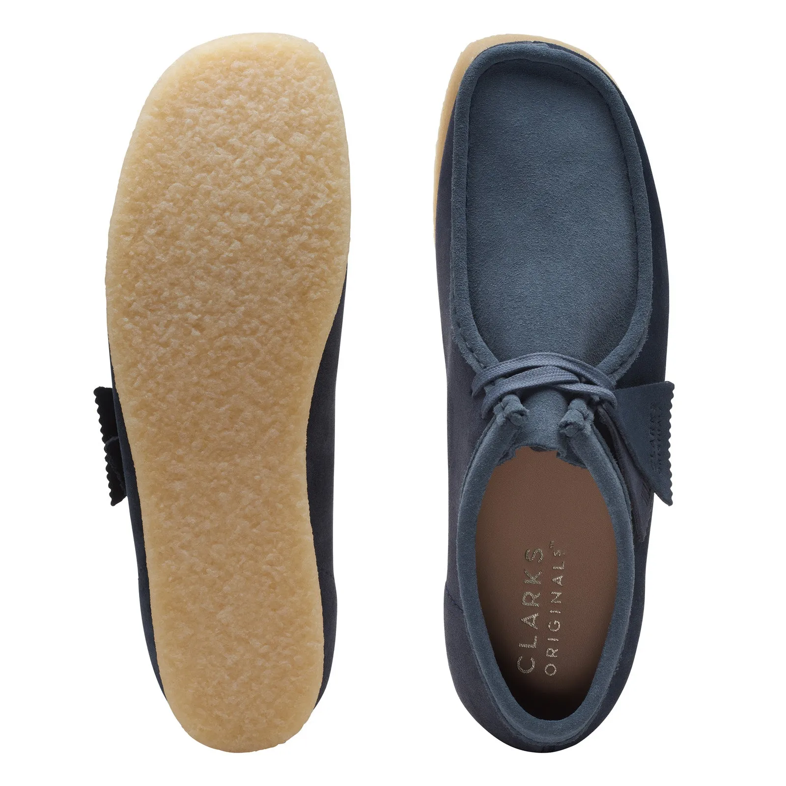Clarks Originals Wallabee Low Men's Navy Blue Combi Suede 26172398