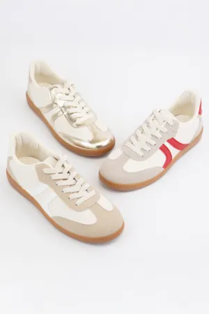Contrast Sneakers