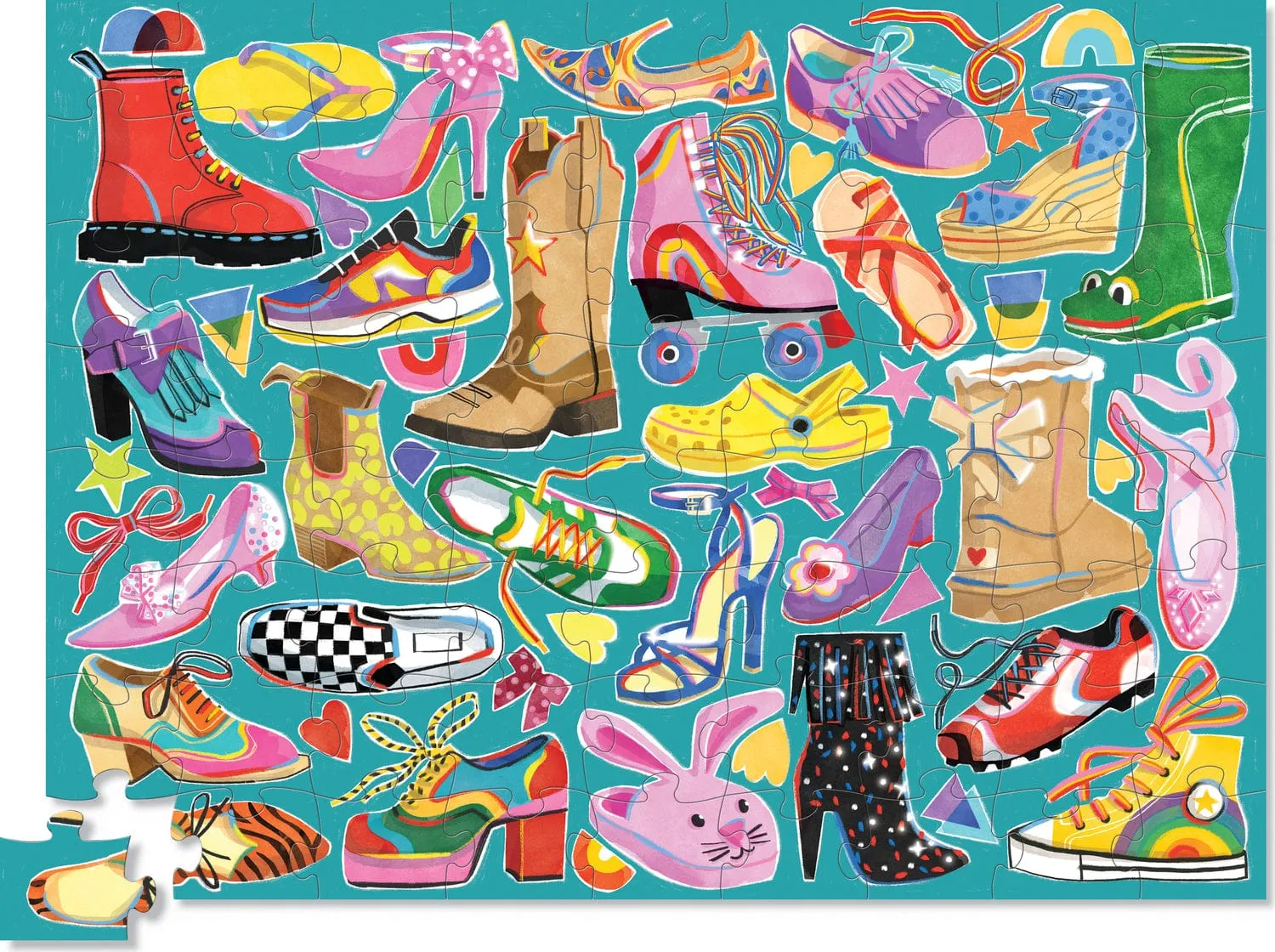 Crocodile Creek 72 Pc Kool Kicks Puzzle