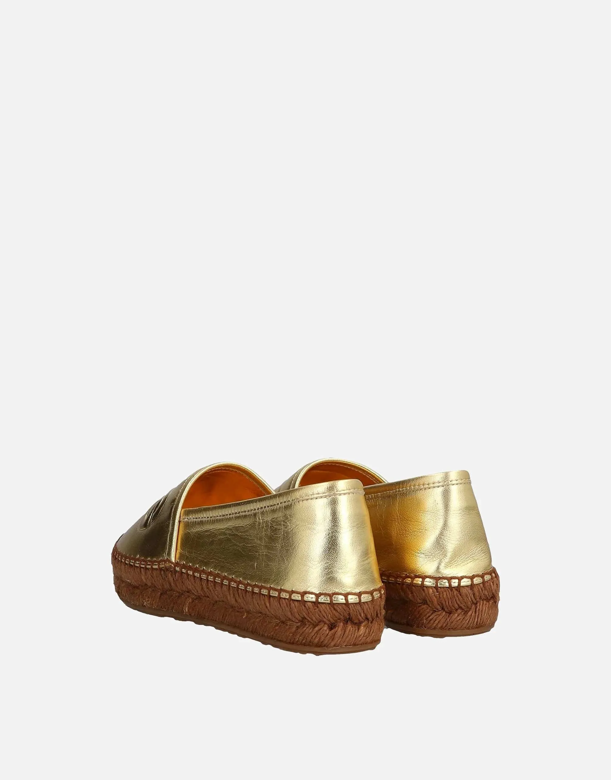 D&G Metallic Espadrilles
