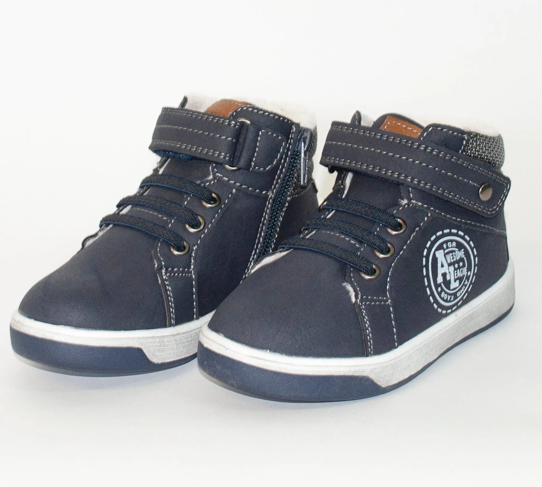 Dark Blue Insulated Sneakers | 902/21-DB