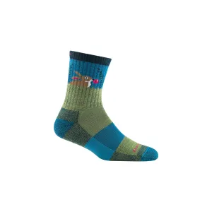 Darn Tough Bubble Bunny Jr. Micro Crew Lightweight With Cushion Kids' Hiking Socks