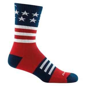Darn Tough Captain Stripe Micro Crew Lightweight Hiking Sock - Men's