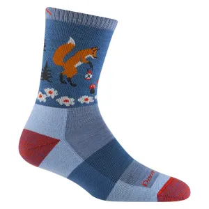 DARN TOUGH CRITTER CLUB MICRO CREW SOCKS VAPOR - WOMENS