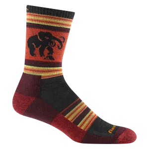 Darn Tough Men's Willoughby Micro Crew Lightweight Hiking Sock - Lava