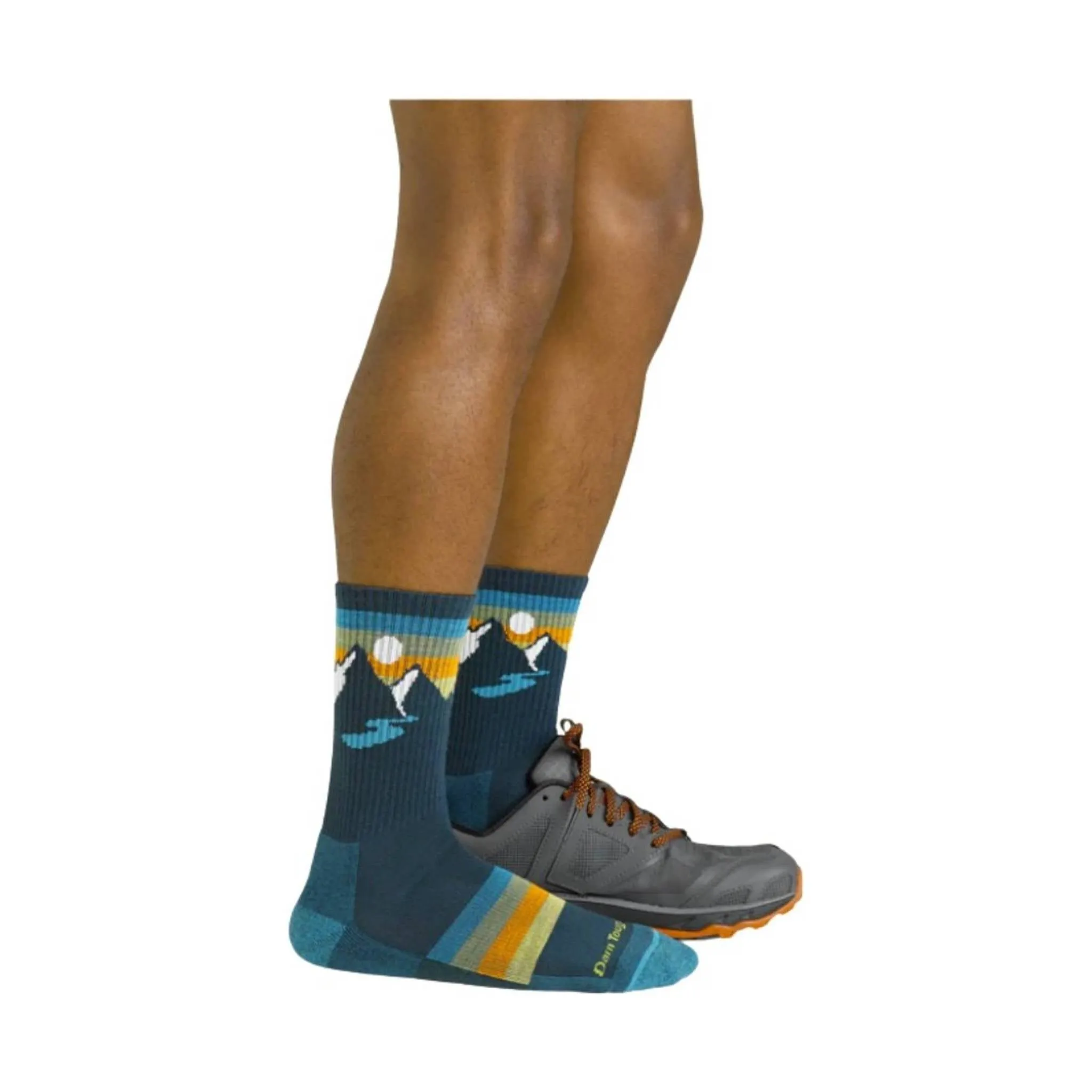 Darn Tough Vermont Men's Sunset Ridge Micro Crew - Bottle