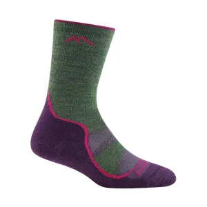 Darn Tough Vermont Women's Lightweight Hiker Micro Crew Cushion - Moss
