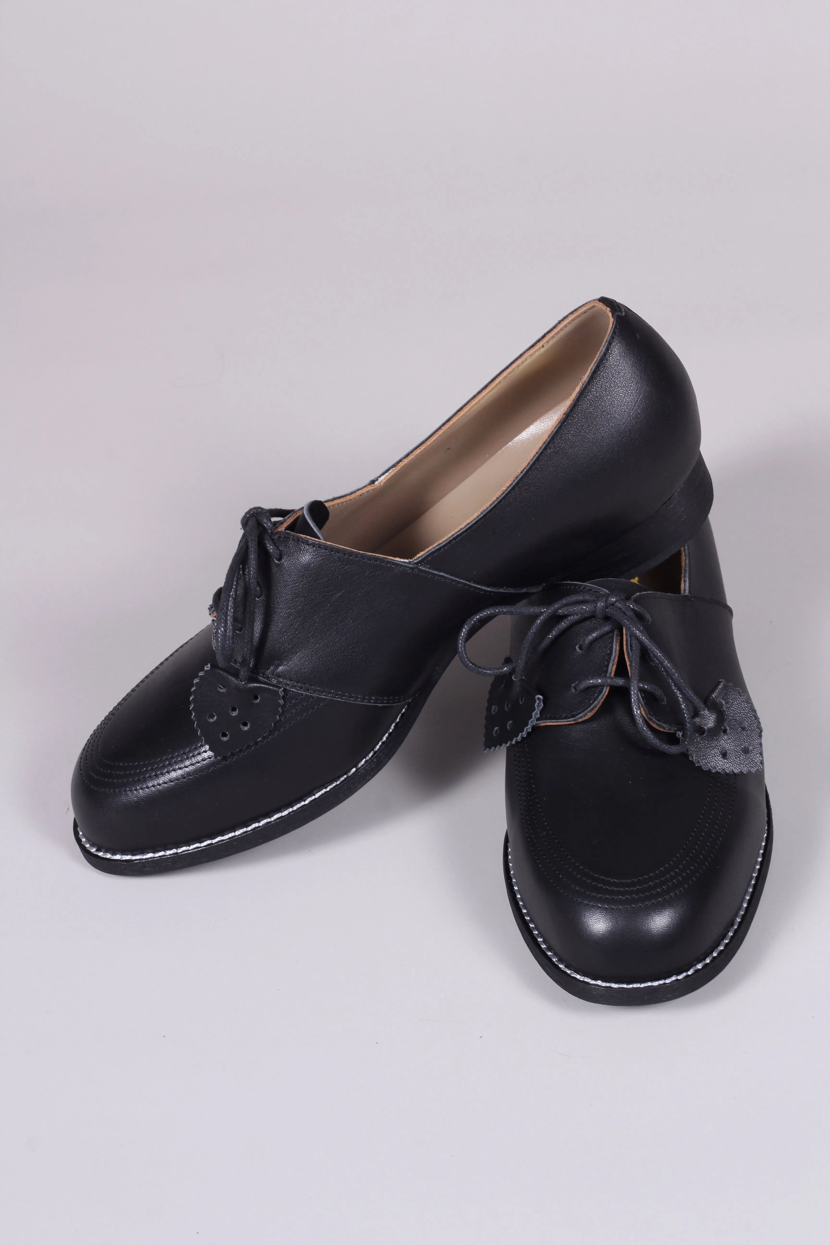 Everyday Derby shoe- 40s - Black- Billie