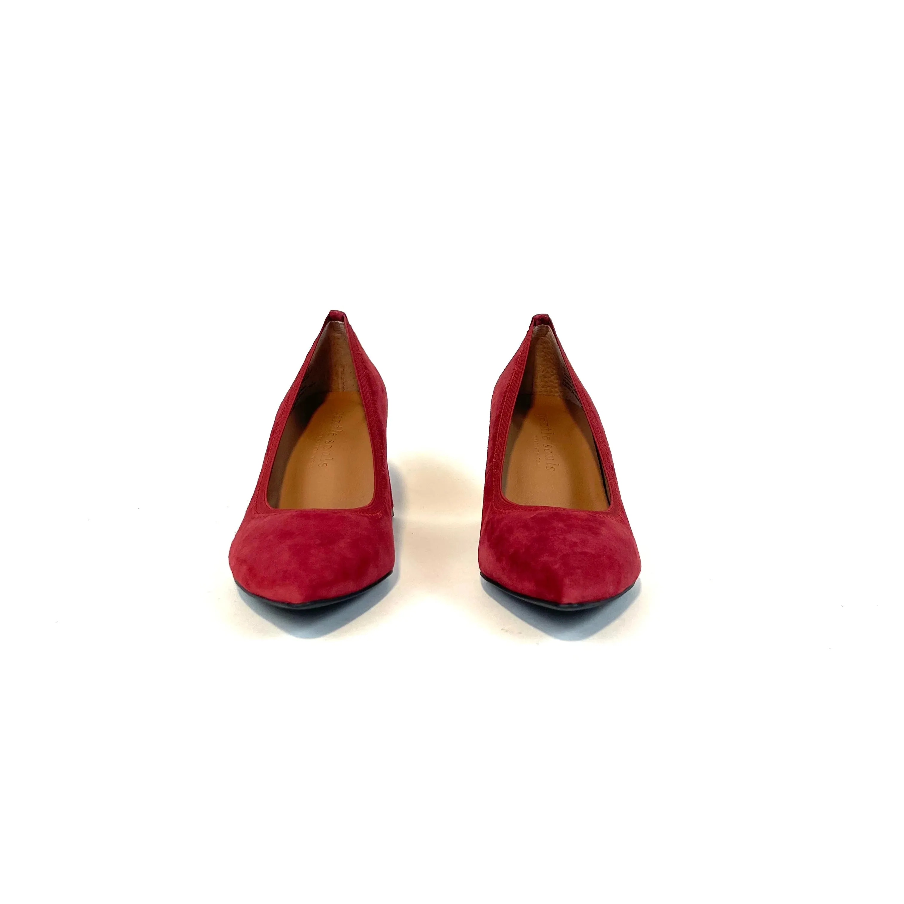 Gentle Souls - Dionne Pump (Burnt Red Suede)