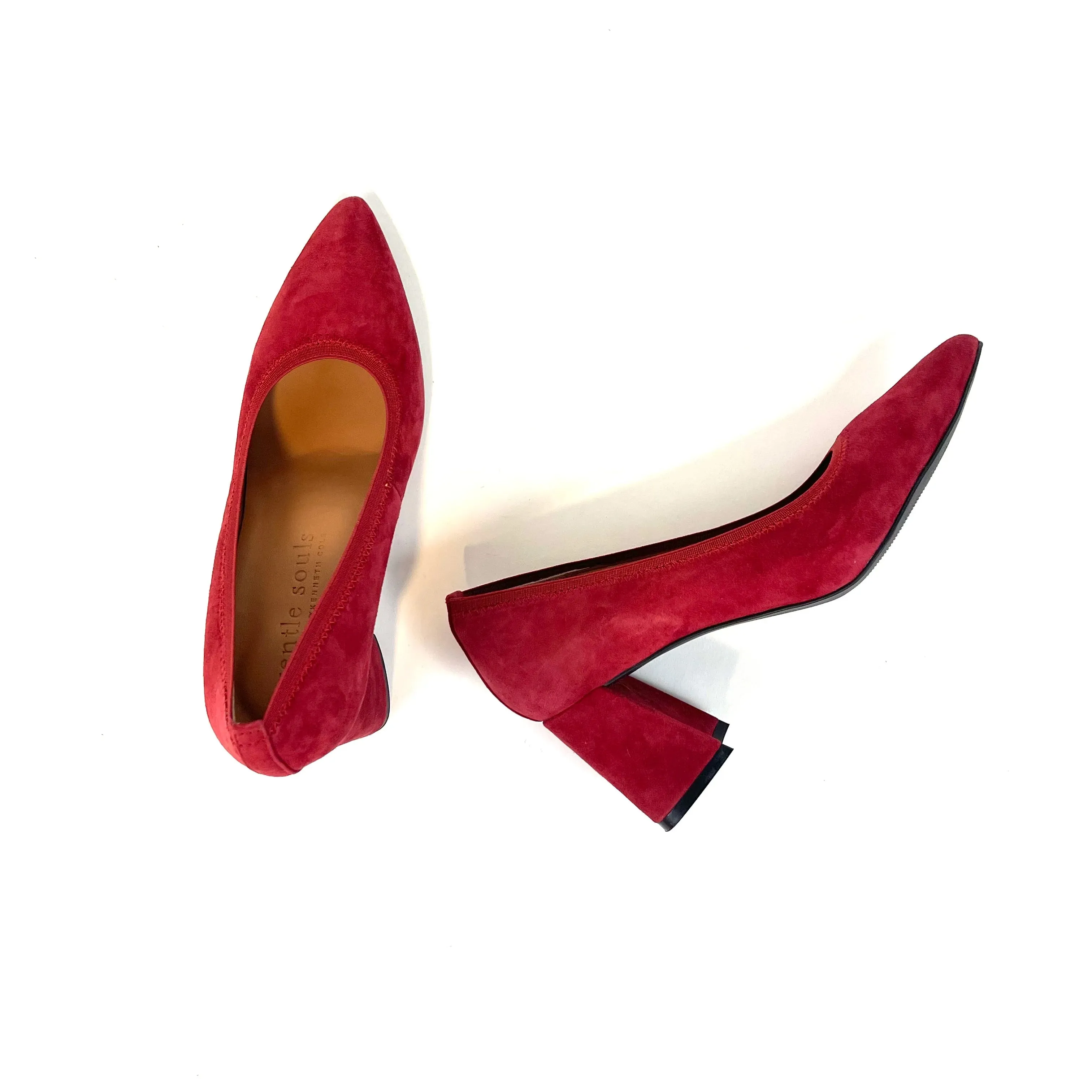 Gentle Souls - Dionne Pump (Burnt Red Suede)