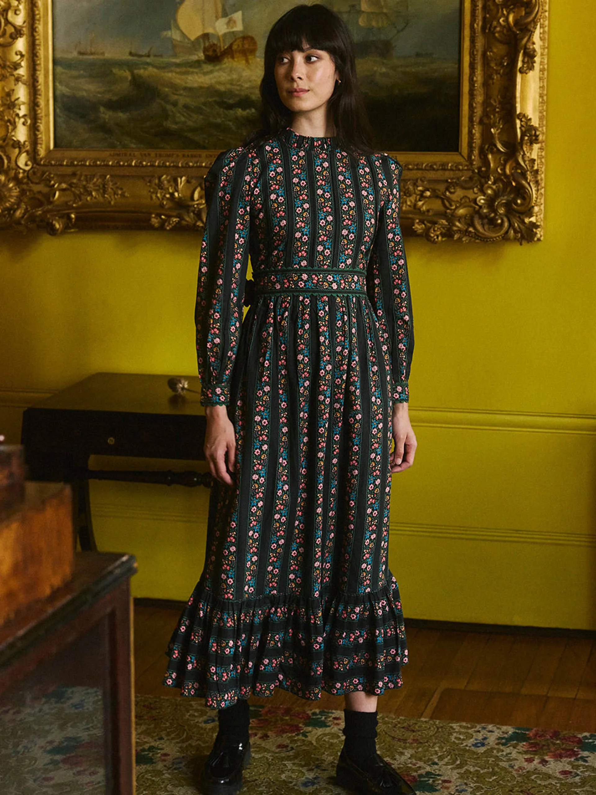 Haworth border Savannah dress