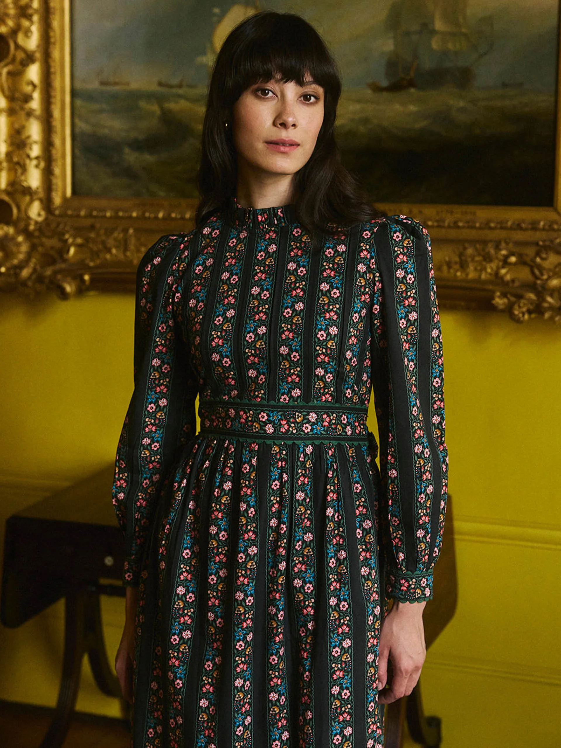 Haworth border Savannah dress