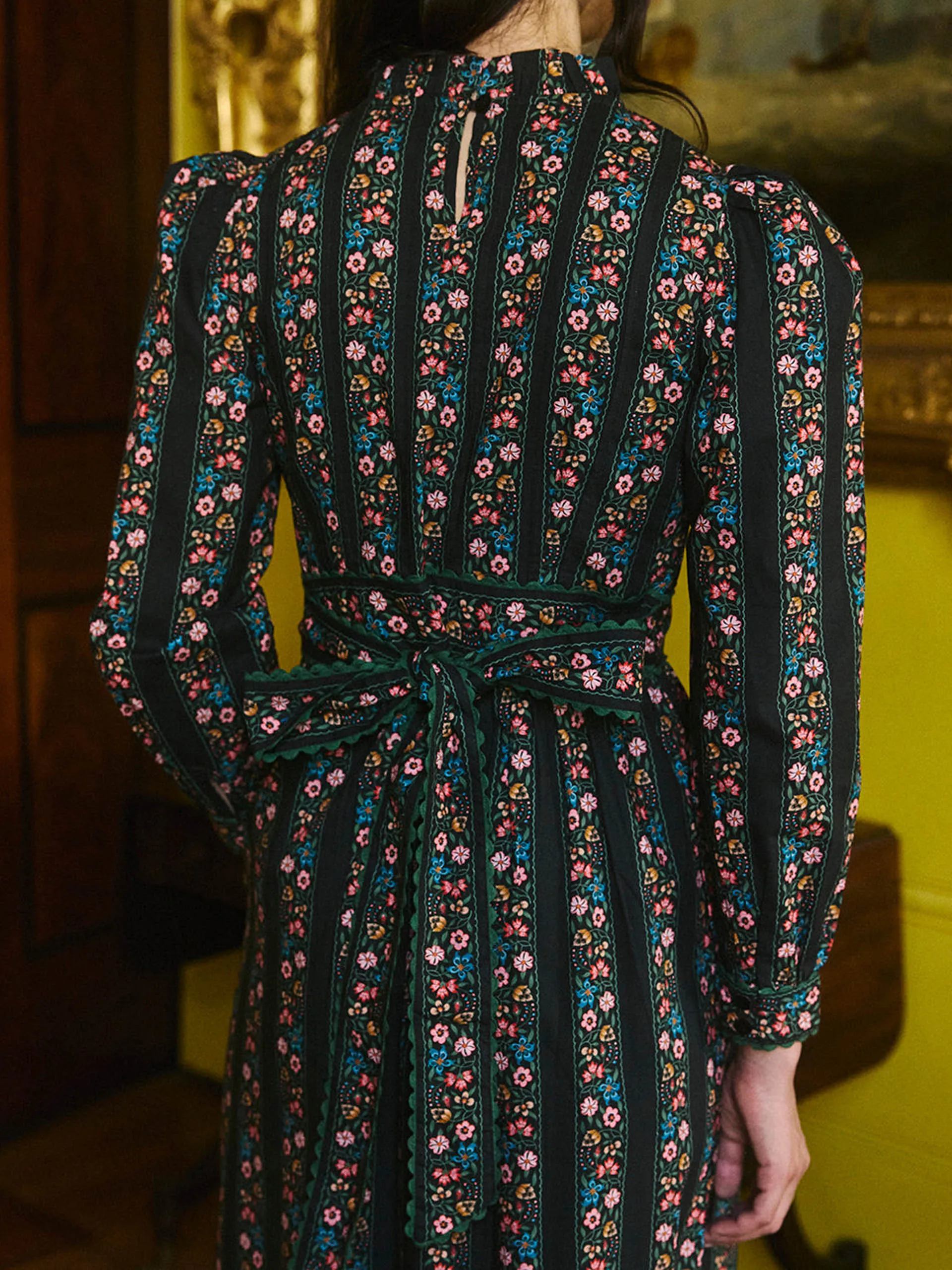 Haworth border Savannah dress