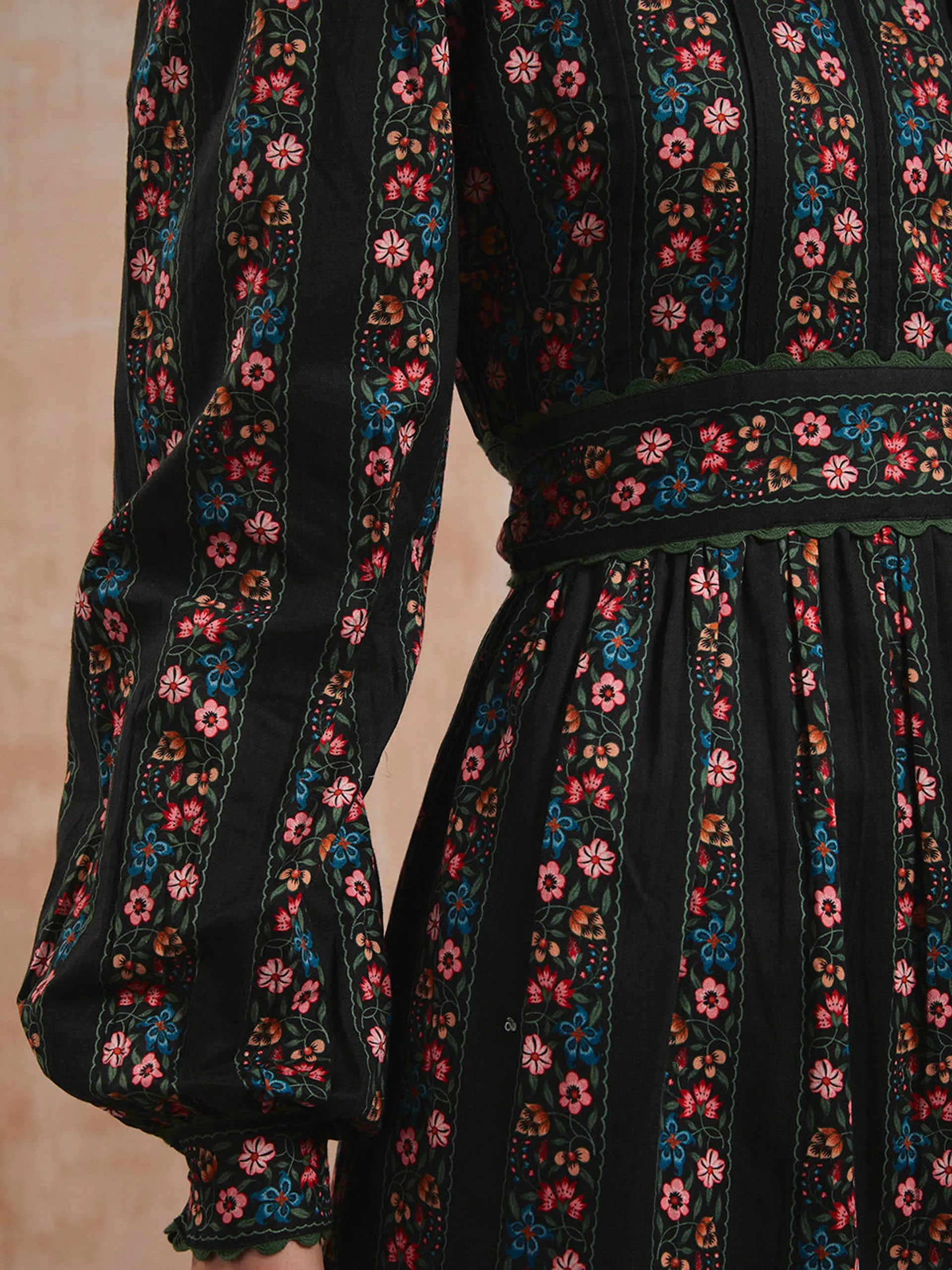 Haworth border Savannah dress