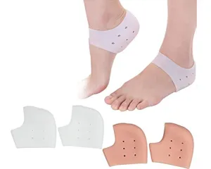 Importikaah Silicone Gel Heel Socks Moisturizing For Cracked Heel (Pair) (100% off)