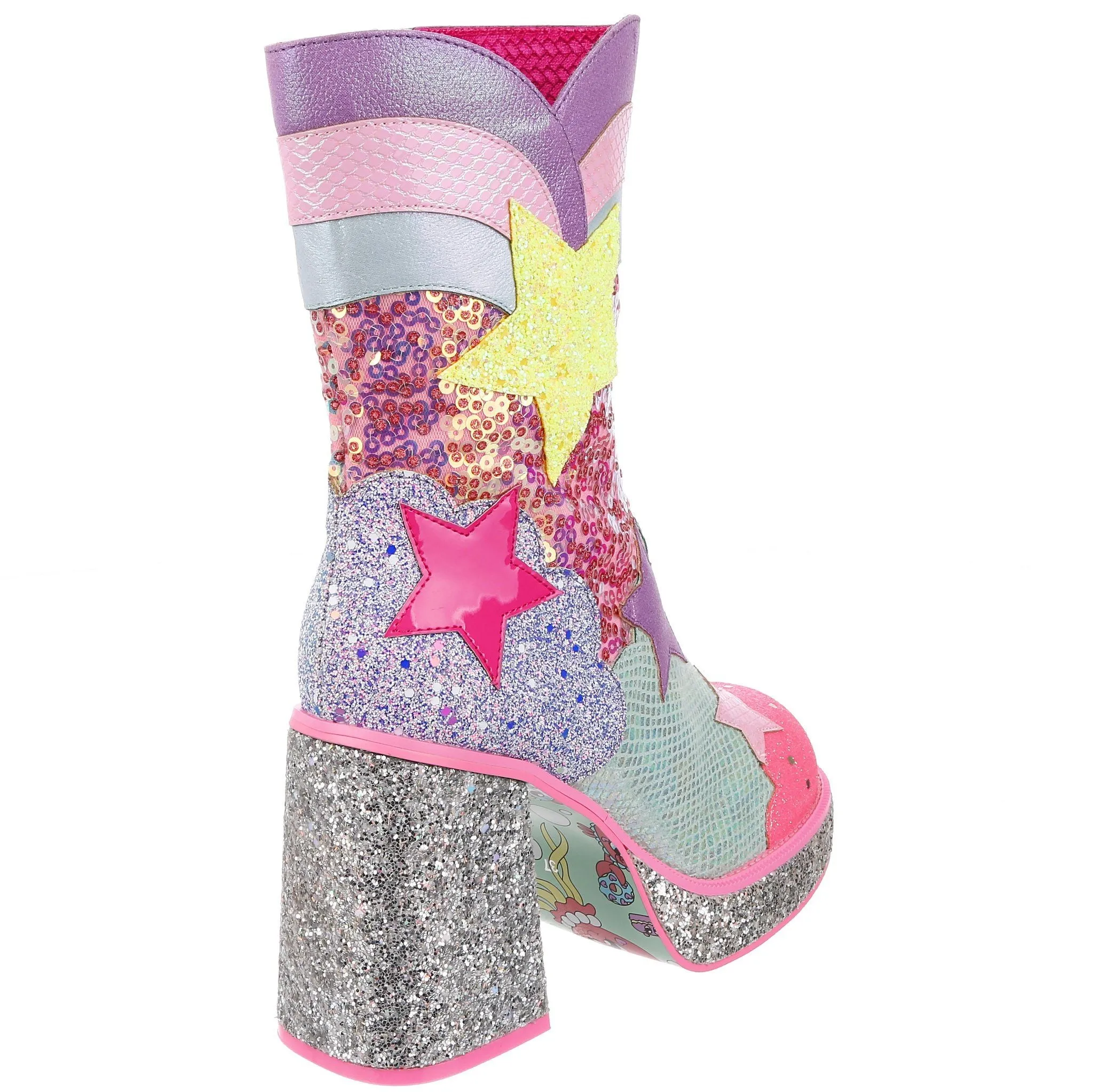 Irregular Choice Womens Ursa Major Boot - Pink