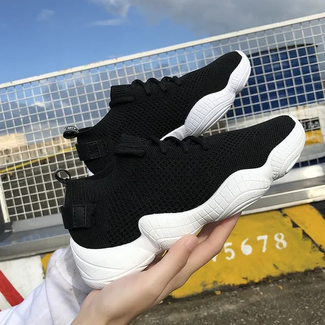 Luxury Women's Shoes Casual Fashion New Mesh Lace-up High Quality