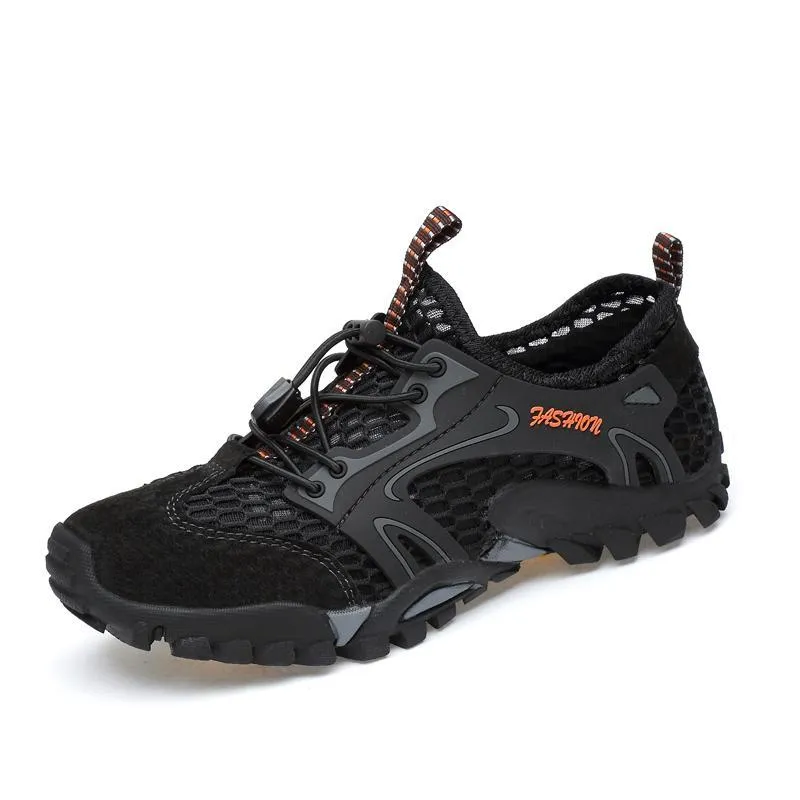 Men's Breathable Mesh Casual Light Outdoor Hiking Shoes