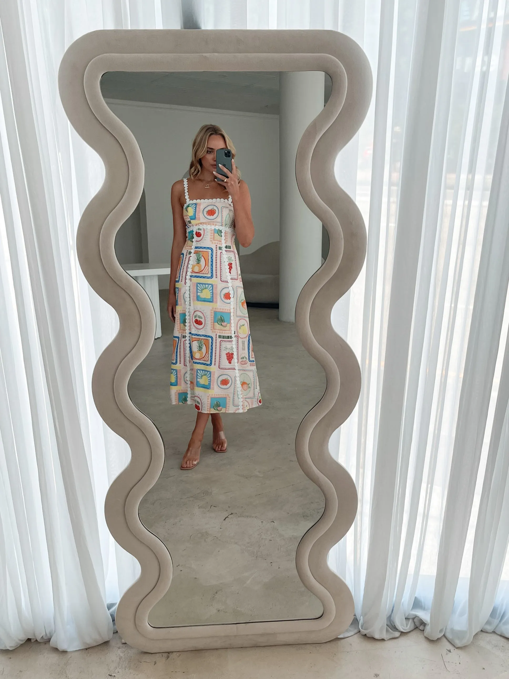 Naveen Dress - White Print