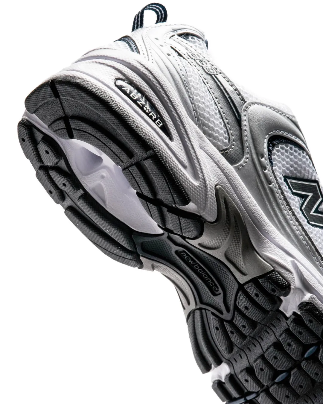 New Balance 530 White Silver Navy Sneakers