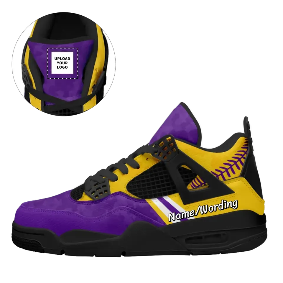 Personalised gift business ideas, client gift ideas 2023 Customized POD Sneakers, Unisex Basketball  Personalized Shoes, Team Gift,AJ4-23020094