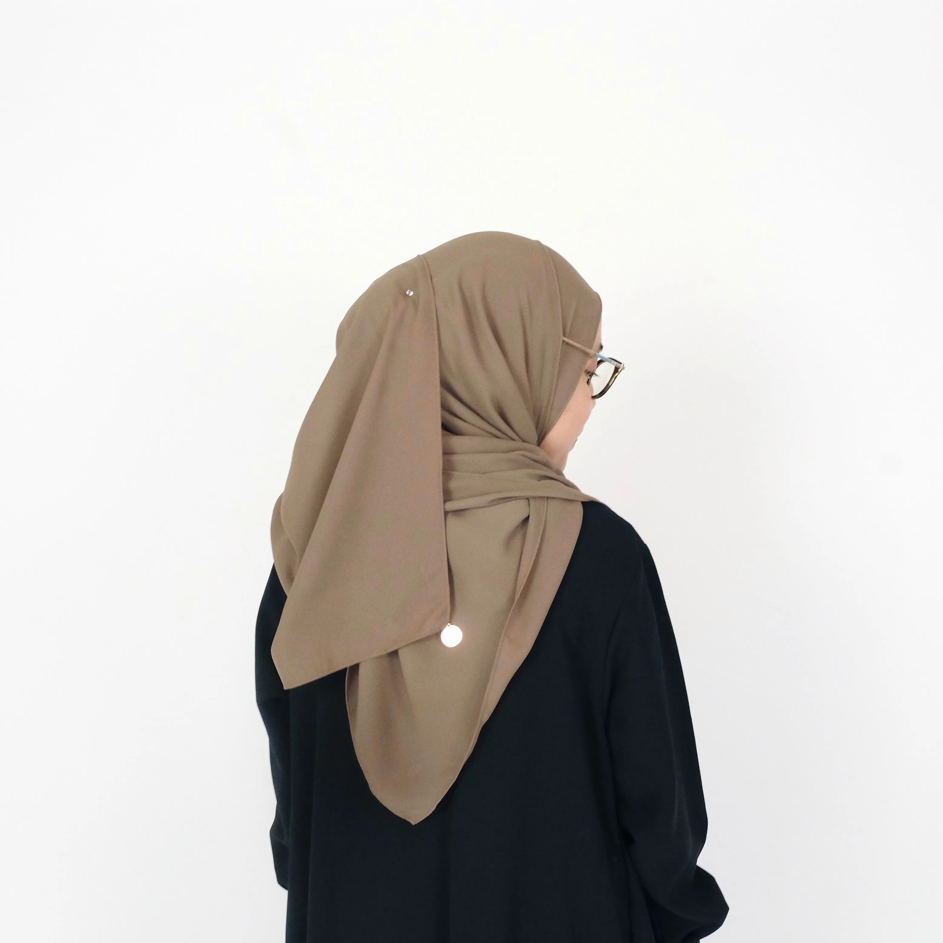 Premium Chiffon : Walnut